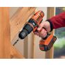 Black & Decker BDCH188N-XJ Trapano a percussione a batteria 18 volt senza batterie e caricabatterie - 2