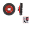 'Rotec 798.0130 Spazzola a cono M14 100 x 0,30 mm filo d''acciaio ondulato' - 1