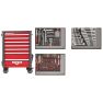 Gedore RED R22071004 Carrello portautensili WINGMAN 129 pezzi 3301694 - 4