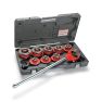 Ridgid 13083 Modello 11-R Set di taglio della filettatura a cricchetto bloccata BSPT 1/2"-1.1/4" - 3