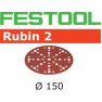 Festool 575178 Dischi abrasivi Rubin 2 STF D150/48 P40 RU2/10 - 1