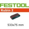 Festool 499158 Nastro abrasivo Rubin 2 BS75/533x75-P100 RU/10 - 1