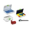 Festool TNMultipack Systainer multipack T-Loc: set di frese HM da 50 pezzi + set di seghe a tazza da 14 pezzi + viti per pannelli truciolari Assortito - 3